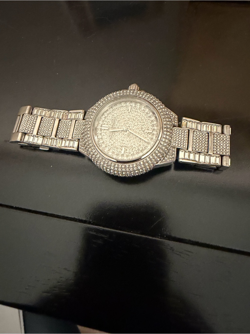 Michael kors Silver Crystal Accent Bracelet Watch - Brand